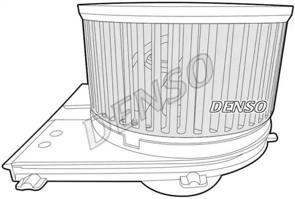 DEA02004 Denso Вентилятор салону