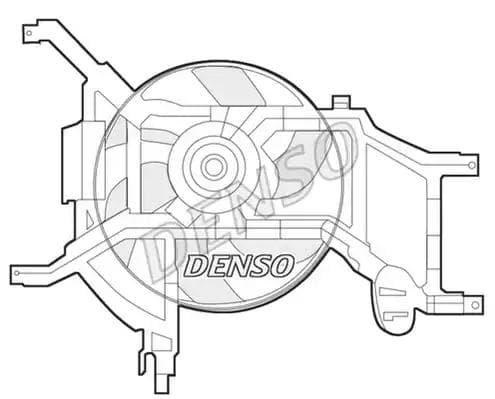 DER37002 Denso Вентилятор системи охолодження двигуна