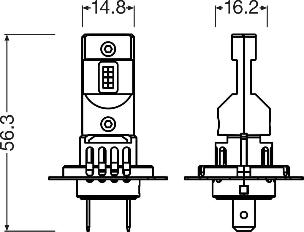 64210dwesy22hb Osram Лампа дальнего света
