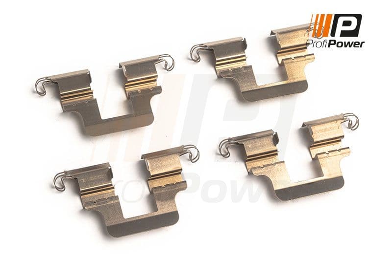 9b1072 ProfiPower Комплектующие дисковых тормозных колодок