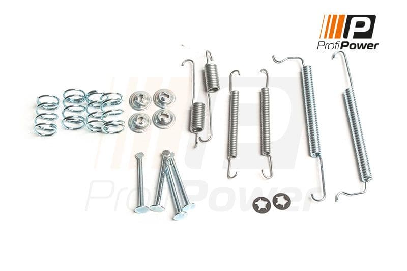 9b2033 ProfiPower Монтажный комплект барабанных тормозных колодок