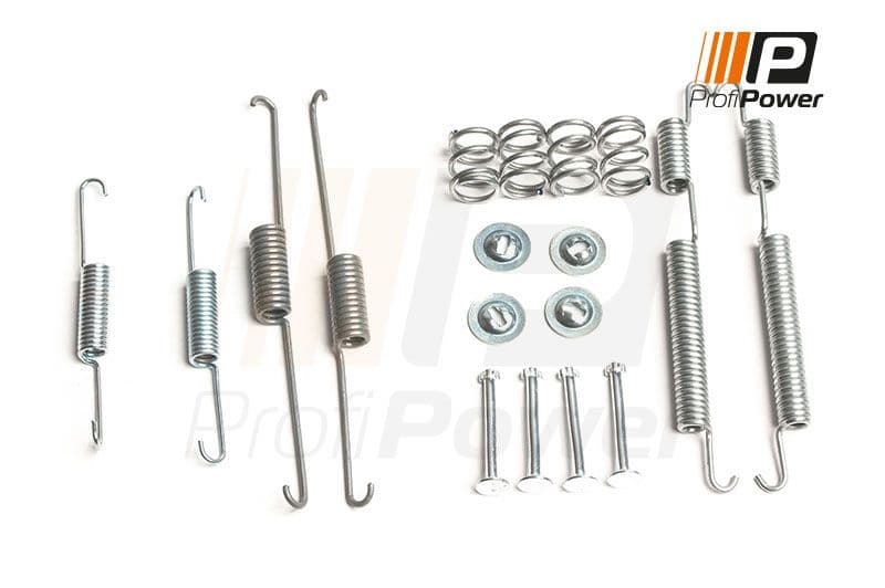 9b2096 ProfiPower Монтажный комплект барабанных тормозных колодок