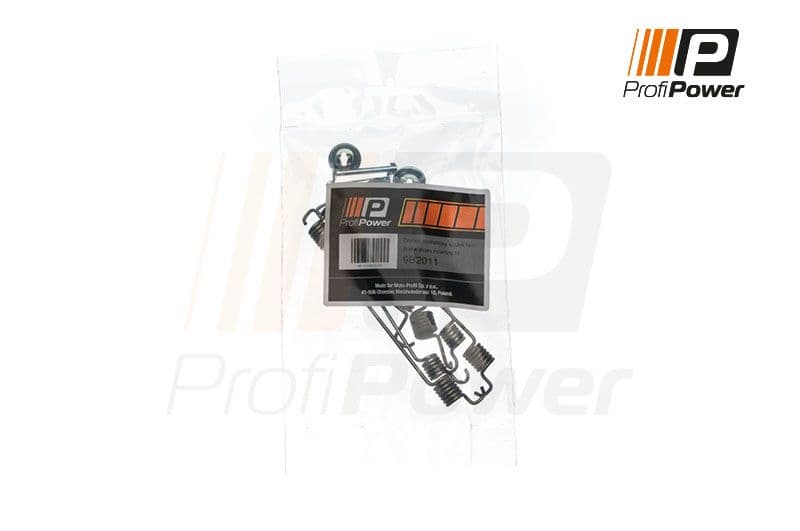 9b2011 ProfiPower Монтажный комплект барабанных тормозных колодок