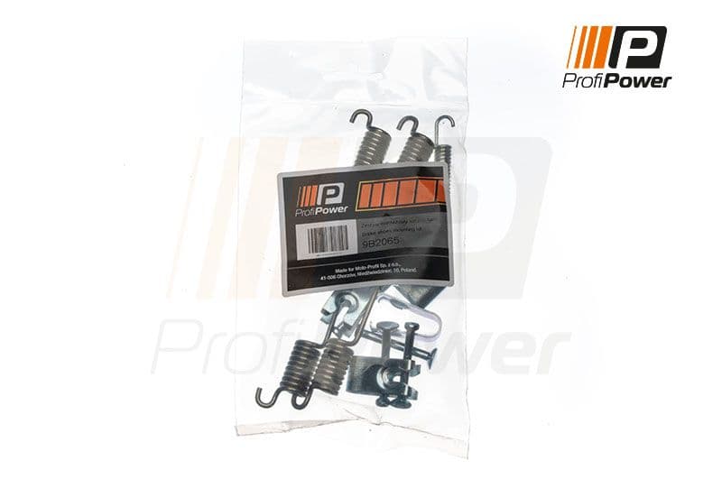 9b2065 ProfiPower Монтажный комплект барабанных тормозных колодок