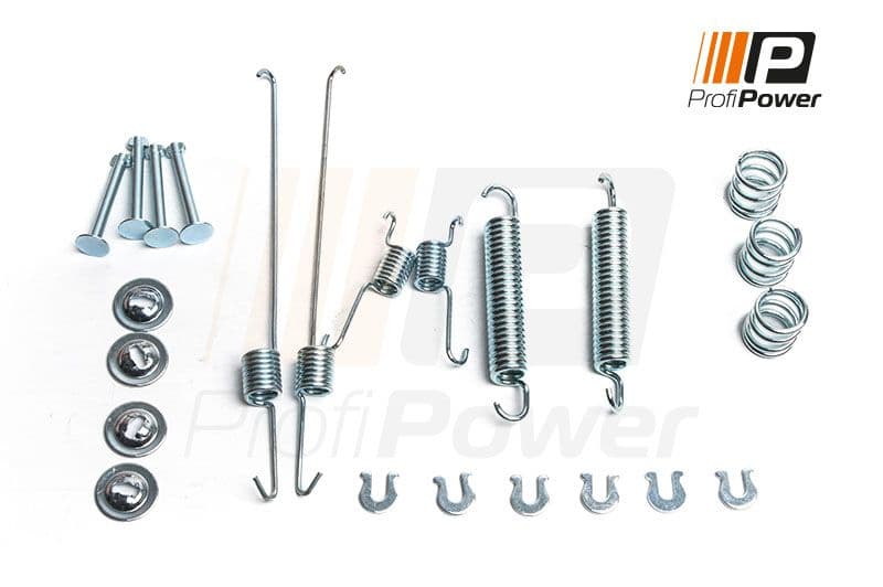 9b2145 ProfiPower Монтажний комплект барабанних гальмівних колодок