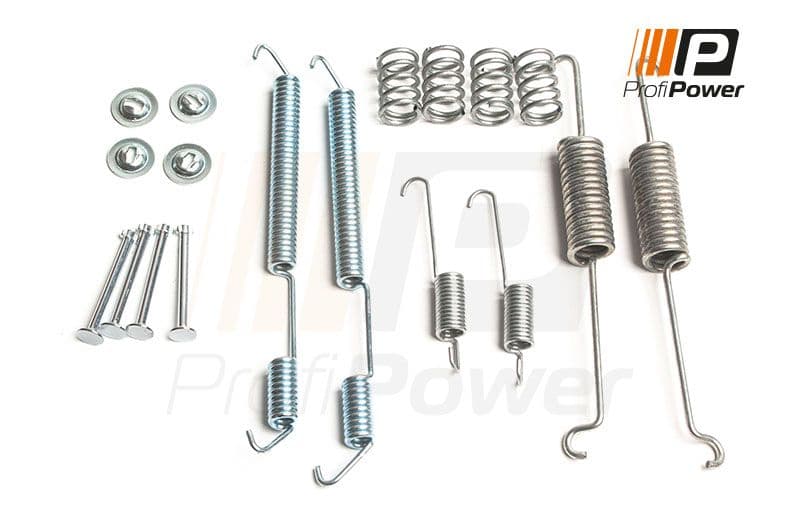 9b2095 ProfiPower Монтажний комплект барабанних гальмівних колодок