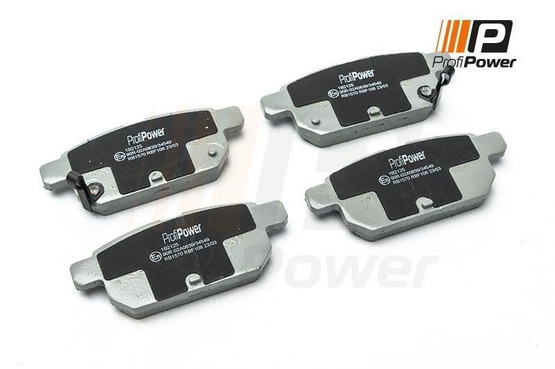 1b2125 ProfiPower Гальмівні колодки