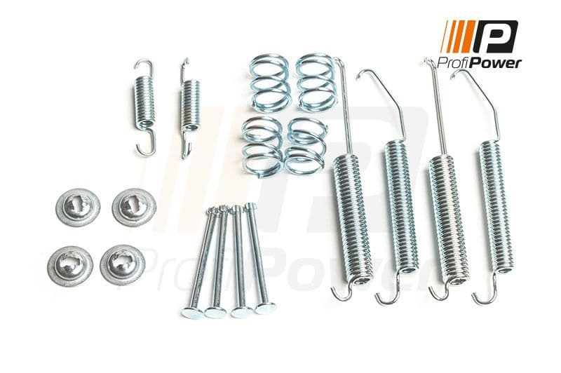 9b2121 ProfiPower Монтажный комплект барабанных тормозных колодок