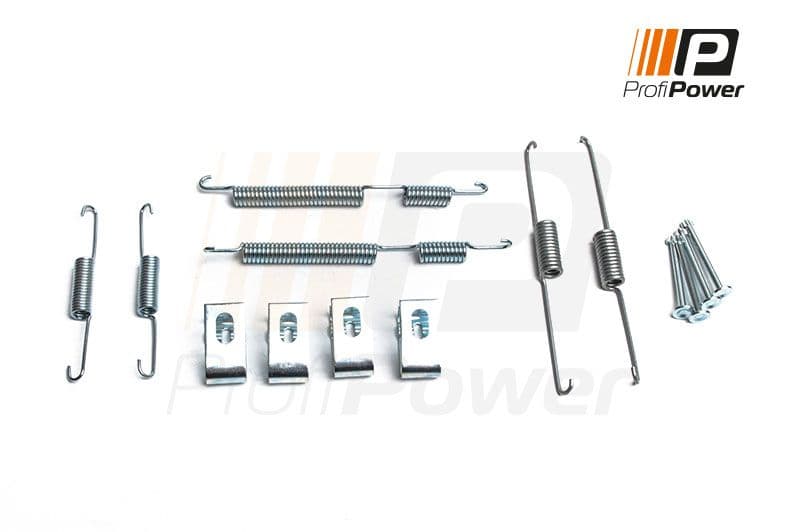 9b2158 ProfiPower Монтажный комплект барабанных тормозных колодок