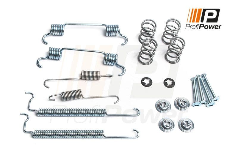 9b2161 ProfiPower Монтажний комплект барабанних гальмівних колодок