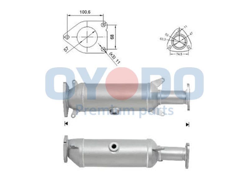 10n0085oyo Oyodo Катализатор для Honda Accord