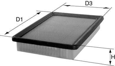 a647 Vasco Воздушный фильтр