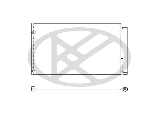 cd010495m0a Koyorad Радиатор кондиционера