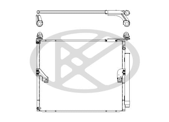cd010472m Koyorad Радиатор кондиционера