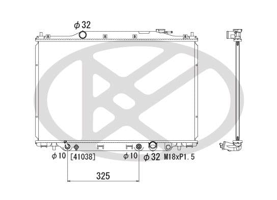 pl081323 Koyorad Радіатор охолодження двигуна для Honda StepWGN