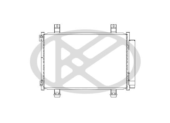 cd100407 Koyorad Радиатор кондиционера