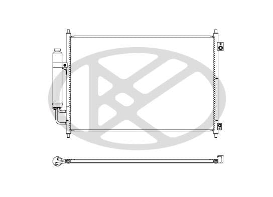 cd020427 Koyorad Радіатор кондиціонера