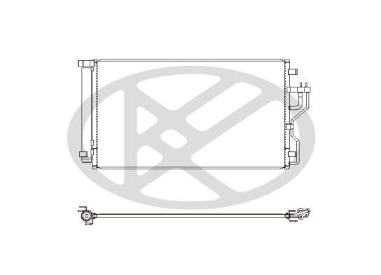 cd810640 Koyorad Радиатор кондиционера