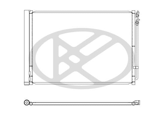cd420875 Koyorad Радиатор кондиционера