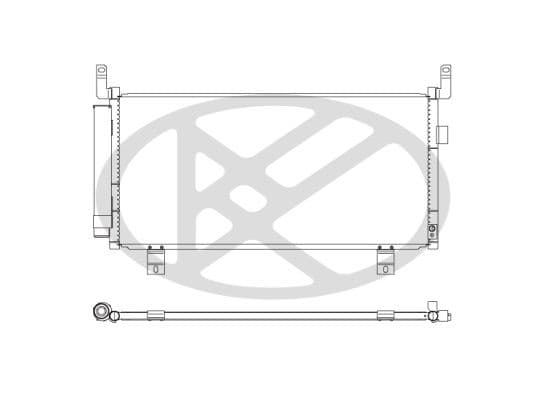 cd090774 Koyorad Радіатор кондиціонера для Subaru Forester