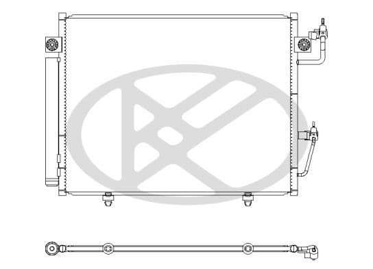 cd030919 Koyorad Радиатор кондиционера
