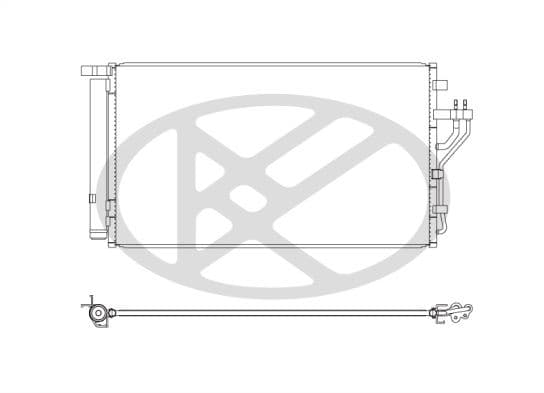 cd810653 Koyorad Радиатор кондиционера