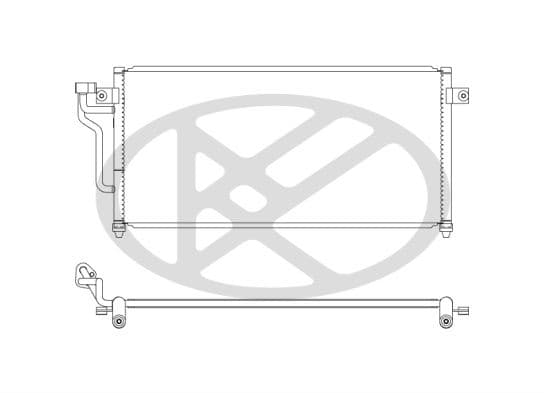 cd030169 Koyorad Радиатор кондиционера