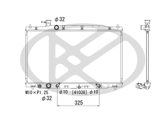 pl082124 Koyorad Радиатор охлаждения двигателя для Honda CR-V
