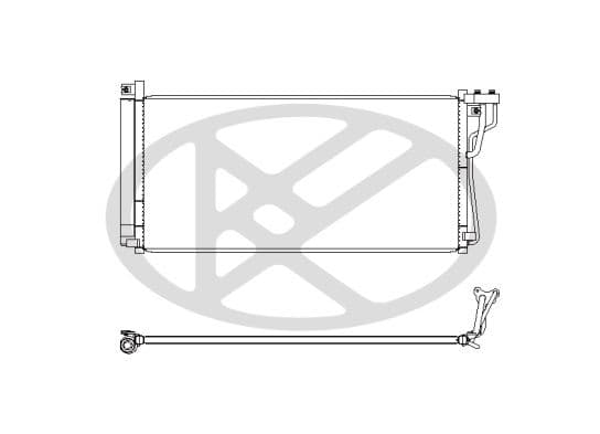 cd810534 Koyorad Радиатор кондиционера