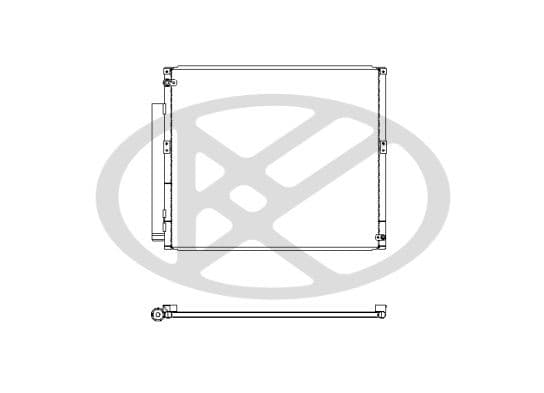 cd010350m Koyorad Радіатор кондиціонера