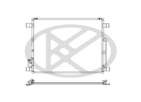 cd020681 Koyorad Радиатор кондиционера