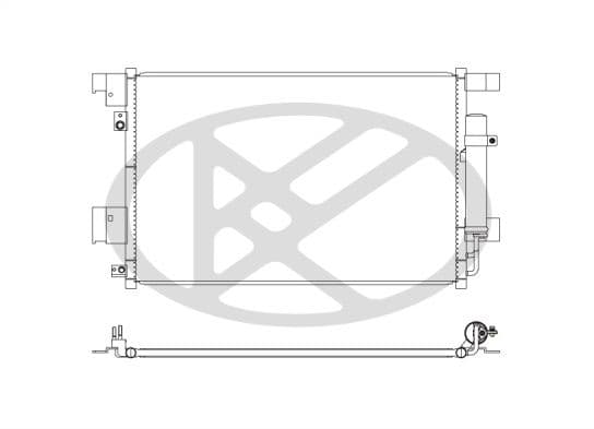 cd030747 Koyorad Радіатор кондиціонера