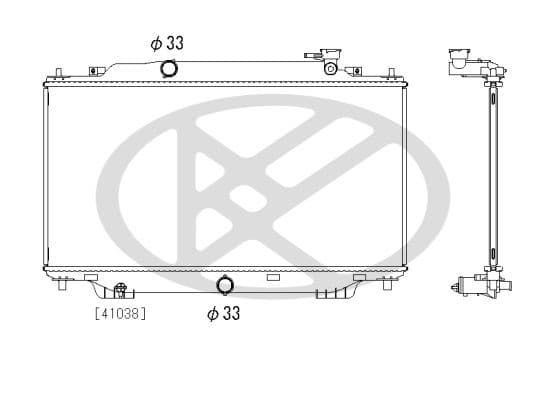 pl063064 Koyorad Радіатор охолодження двигуна для Mazda 3