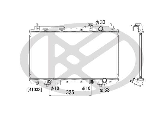 pl080517 Koyorad Радиатор охлаждения двигателя для Honda CR-V