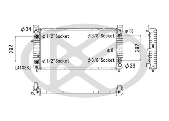 pl311791r Koyorad Радіатор охолодження двигуна