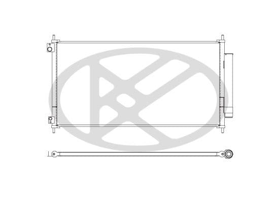 cd080777m Koyorad Радиатор кондиционера для Honda City