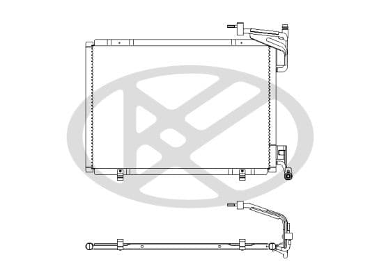 cd321128 Koyorad Радиатор кондиционера для Ford EcoSport