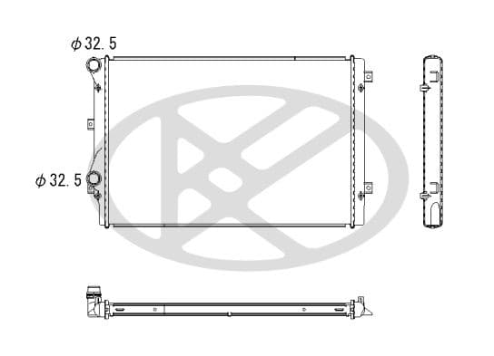 pl452940 Koyorad Радиатор охлаждения двигателя