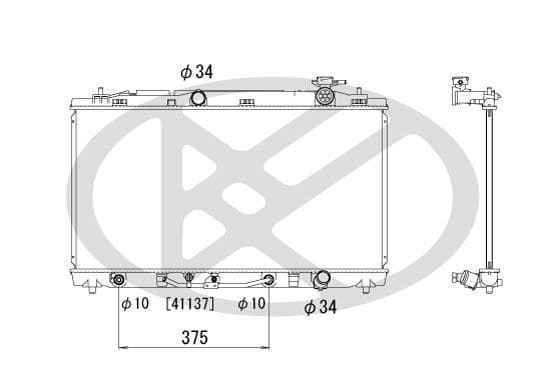 pl011861r Koyorad Радіатор охолодження двигуна