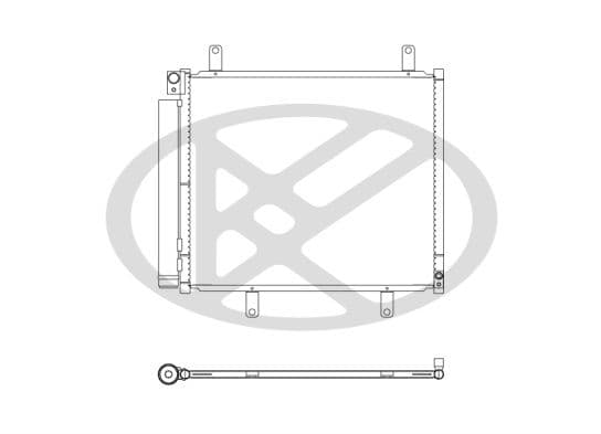 cd101288 Koyorad Радіатор кондиціонера для Suzuki Jimny