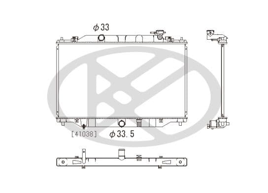 pl062772 Koyorad Радіатор охолодження двигуна для Mazda CX-5
