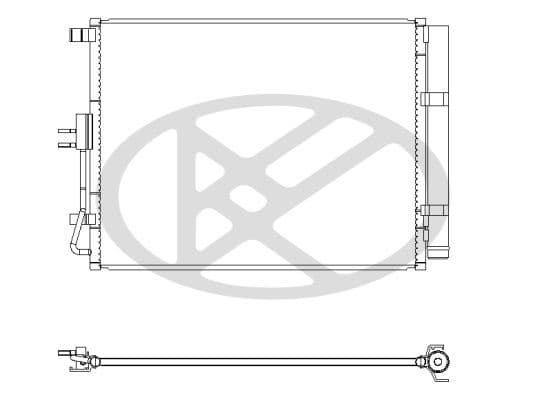 cd820912 Koyorad Радіатор кондиціонера