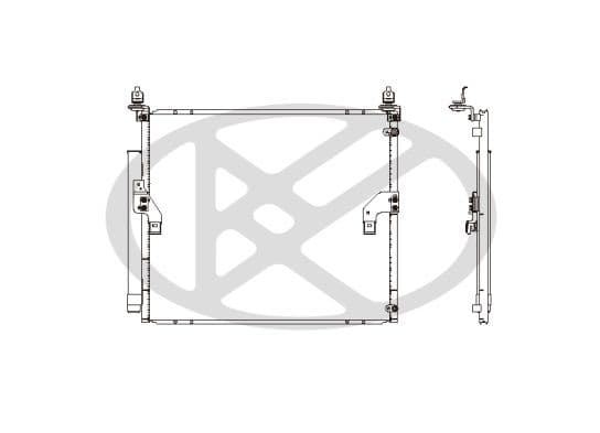 cd010570m Koyorad Радиатор кондиционера для Toyota FJ Cruiser