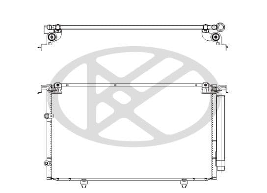 cd010560 Koyorad Радіатор кондиціонера