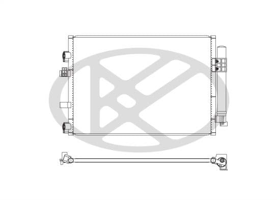cd320701 Koyorad Радіатор кондиціонера