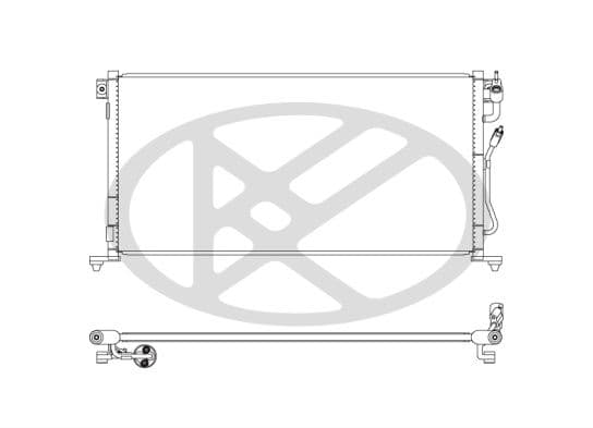 cd030533 Koyorad Радіатор кондиціонера