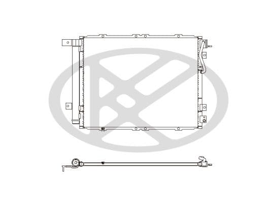 cd820586 Koyorad Радіатор кондиціонера для Kia Sorento