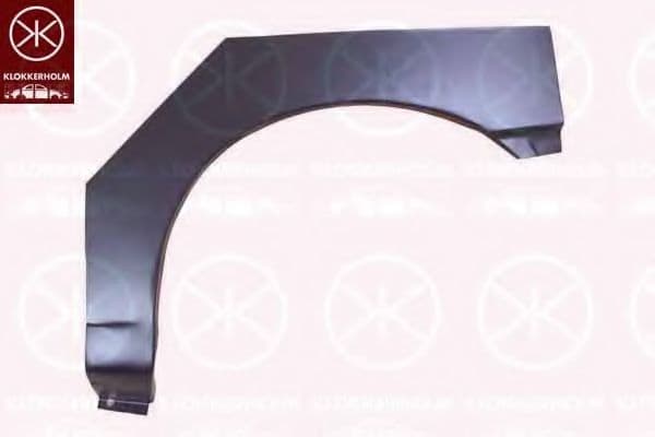 6607591 Klokkerholm Крило заднє для Seat Ibiza