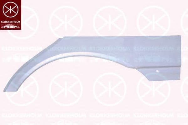 6616582 Klokkerholm Крило заднє для Seat Toledo