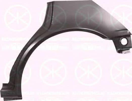 9007581 Klokkerholm Крило заднє для Volvo 440/460